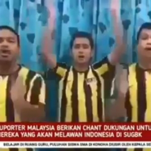 Ah Sudah! Indonesia Claim Lagu Semangat Untuk Harimau Malaya Ciplak Melodi Indonesia