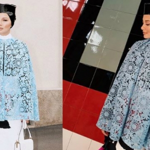 Neelofa Pakai Skirt Di Milan, Bila Duduk Habis Nampak Bukan-Bukan