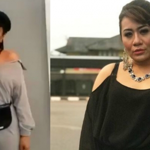 "Tak Sedar Diri Dah Tua"-Ramai Menyampah Amelina Pakai Seksi, Tayang Dada