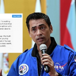 Gara-gara Ribuan Mesej 'Flat-Earthers', Angkasawan Negara Sekali Lagi Bersumpah Bumi Ini Bulat