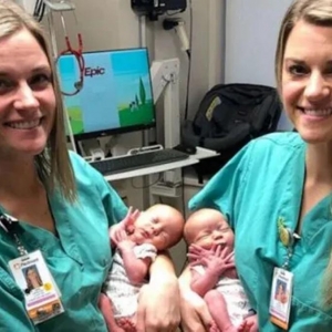 Jururawat Kembar Seiras Bantu Kelahiran Bayi Kembar Seiras