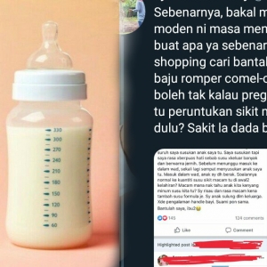 Bagi Bayi 37 Hari Minum Air Masak, Ibu 'Dibimbokan' Warganet Kerana Tak Tahu Perkara Asas