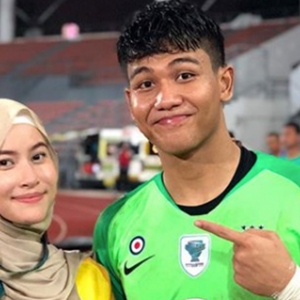 Eyra Hazali Selamat Bergelar Isteri Penjaga Gol, Haziq Nadzli