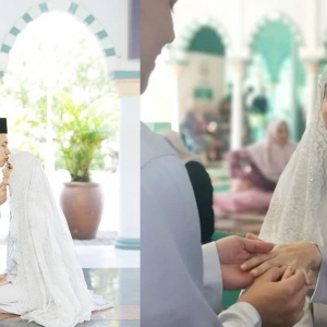 Tahniah! Sarah Hildebrand Sah Bergelar Isteri