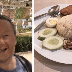 Mat Saleh Terbang Jauh Dari Athens, Mengidam Nasi Lemak