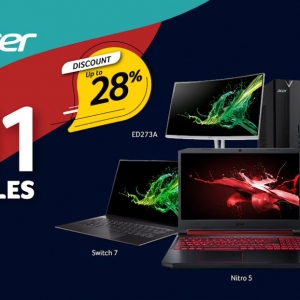 Rebut Promosi Mega Dengan Acer Pada 11.11 Di Lazada!