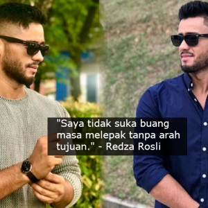 "Saya Bukan Jenis Artis Muka Bersepah," Redza Rosli Tidak Kisah Dilabel Sukar Didekati