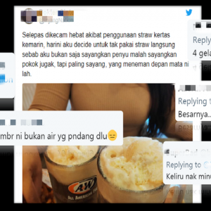 "Keliru Nak Minum Mana Satu" - Warganet Rengsa Bila Ramai Lelaki Komen Double Meaning