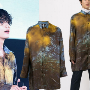 Baju Mesyuarat PIBG - Fans Teruja Tae Hyung BTS Buat Konsert Berbaju Batik, Tapi Harganya...