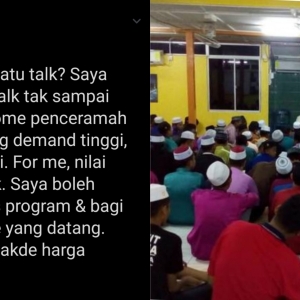 "RM5000 Untuk Satu Ceramah?" Pemuda Ini Tak Setuju Ustaz Selebriti Dibayar Beribu-Ribu Ringgit