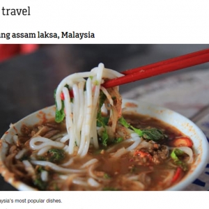 Asam Laksa  Malaysia Buruan Food Vlogger Dunia, Kalahkan Tom Yam Dan Rendang