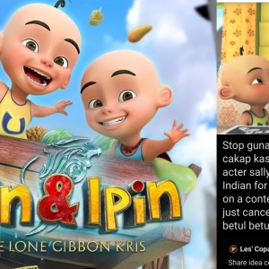 "Stop Guna Aku Kau, Kakros Stop Cakap Kasar, Buang Karakter Sally" - Warganet Tegur Produksi Upin Ipin