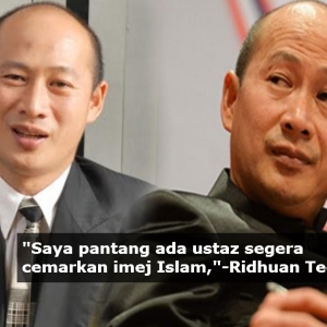 "Sebagai Ustaz Anda Kena Jaga Penampilan," - Ridhuan Tee Pantang 'Ustaz Segera' Cemar Imej Agama