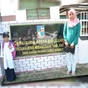Hantar Anak Ke Sekolah Tamil Tunai Hasrat Mentua