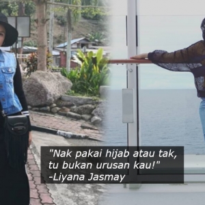 "You Know Nothing About Fashion!" - Liyana Jasmay Tempelak Individu Kritik Cara Pakai Tudung