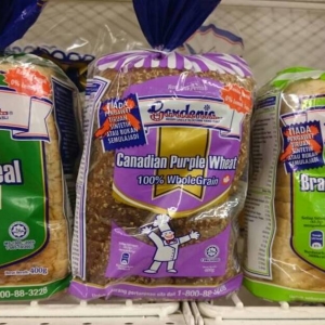 Roti Wholemeal Vs Roti Canadian Purple Wheat : Mana Yang Lebih Baik?
