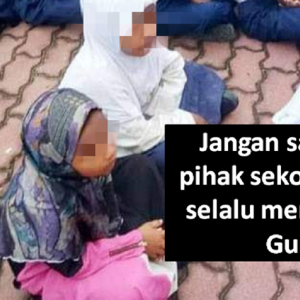 "Jangan Kata Sekolah Tak Bantu" - Murid Ke Sekolah Tanpa Uniform Rupanya Sering Dibantu Cikgu