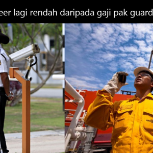 "Baik Jadi Guard" - Tawar RM1,400 Untuk Jurutera Kimia, Majikan Dituduh Tak Berhati Perut