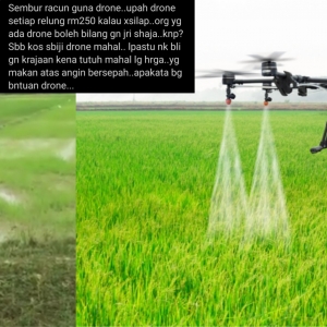 "Penduduk Kedah Dah Guna Drone Lama Dah, Che Det Ja Tak Tau"