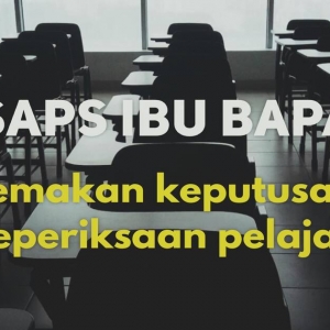 Anak Rahsiakan Markah Peperiksaan? Nah, Periksa Di SAPS Je!