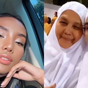 Tampil Seperti Wanita Di Mekah, Haneesya Hanee Berperang Dengan Penyokong Sajat