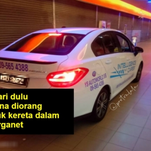 "Akhirnya Pertanyaan Ku Terjawab " - Macam Ni Rupanya Cara Bawa Kereta Masuk Dalam Mall