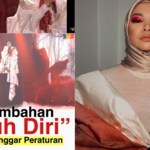 "Ia Simbol Hati Yang Terluka" - Respons Aina Abdul Persembahan Berdarah Dikritik