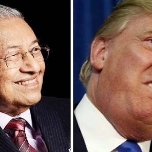 Tun Dr. Mahathir vs Trump: Netizen Malaysia Bahan Kedutaan AS Di Kuala Lumpur