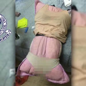 Lelaki Gila Seks Curi Berpuluh Pakaian Dalam Wanita, Sarungkan Pada Bantal