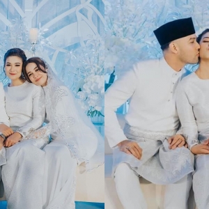 "Mana Satu Pengantin Perempuan?" - Mesranya Suami Emma Maembong Cium Chacha