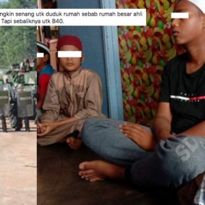 "Susah Sangat Ke Duduk Rumah?" B40 Jawab Susah Sebab 14 Orang Serumah Bersempit-Sempit