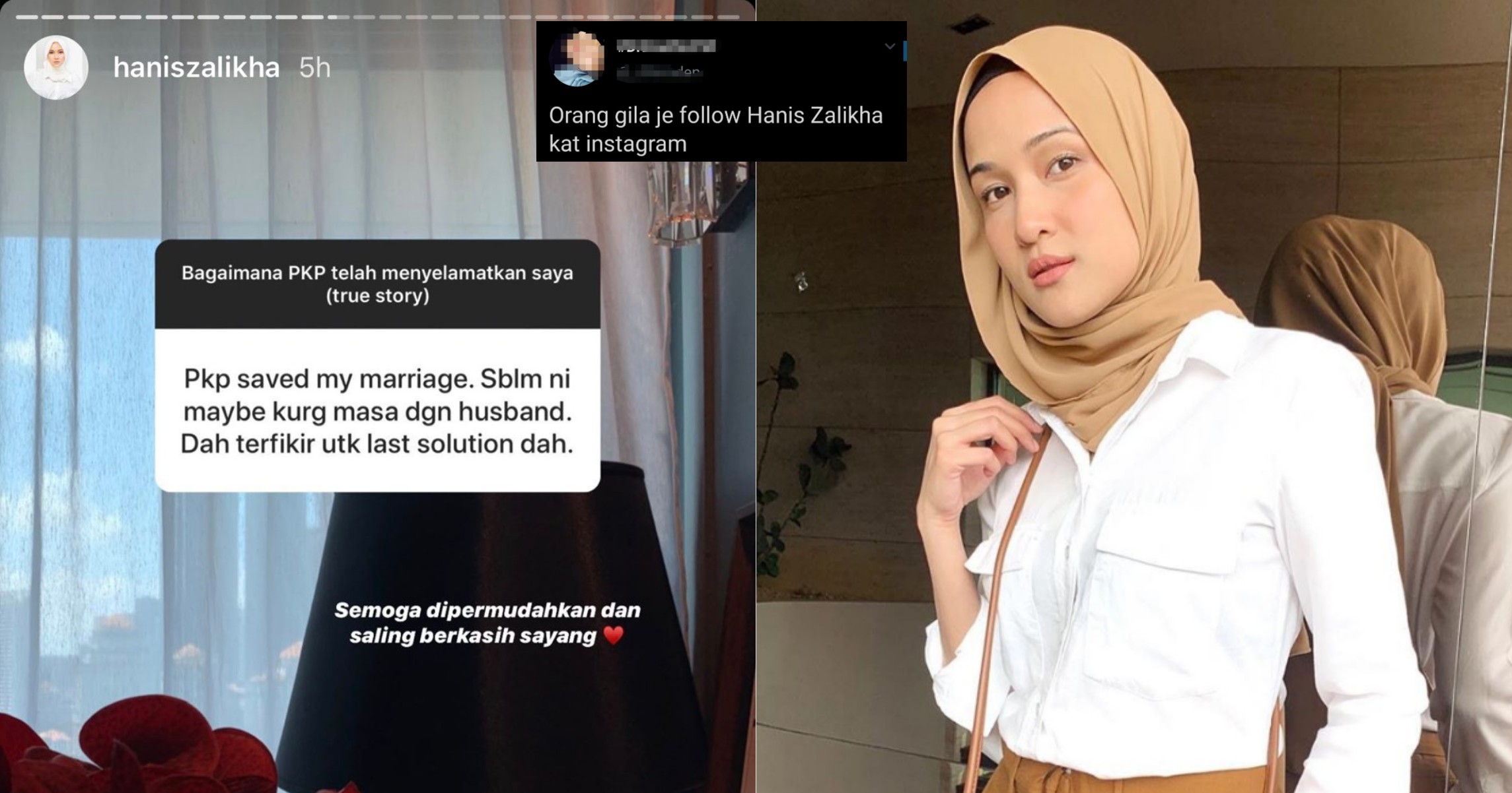 Hanis Zalikha Minta Pengikutnya Ambil Iktibar Pkp Tapi Ada Pula Yang Dengki Gosip Socmed Hiburan Trending Cari Infonet