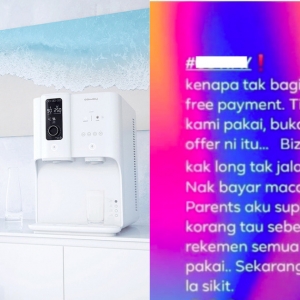 "Tak Boleh Servis Penapis Air Sebab PKP,  Tapi Kenapa Bulan-Bulan Kena Bayar Juga?" - Netizen