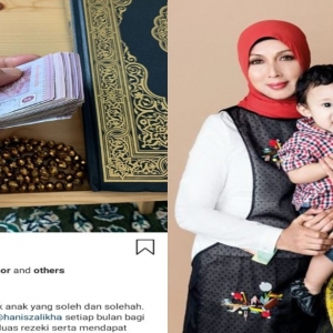 Dituduh Menunjuk, Ibu Hanis Zalikha Dikecam Riak Tayang Duit Belanja