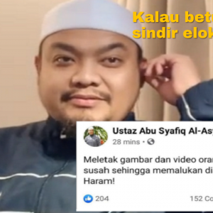 "Bukan Dituju Pada Dia" - Ustaz Abu Syafiq Nafi Sindir Ustaz Ebit Lew