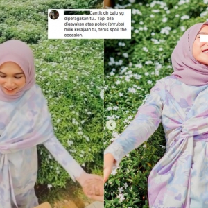 Butik Terkenal Rosakkan Pokok Kerajaan Semata-mata Demi Gambar Cantik?