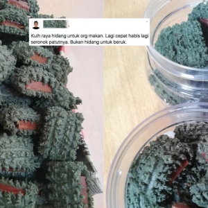 Biskut Raya Warna Kedam Ni, Memang Tuan Rumah Kedekut Kan?