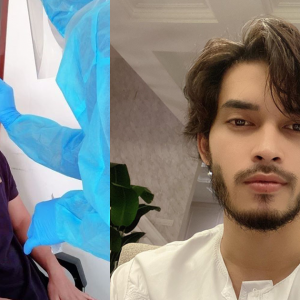 "Meleleh Air Mata Buat Ujian Covid-19, Alhamdulillah Positif Handsome" - Aeril Zafrel