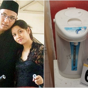 Kurung Dalam Sangkar, Simbah Anak Dengan Air Panas Sampai Mati