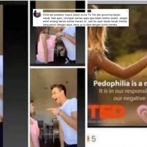 Macam Mana Boleh Terlepas? Pedofilia Guna TikTok Cari Mangsa