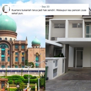 Duduk Kuaters Berbelas Tahun, Tak Peduli Pun Freshie Yang Termengah Cari Rumah