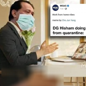 Nak Bergurau - Aib Gambar DG Tan Sri Hisham, MGAG Mohon Maaf