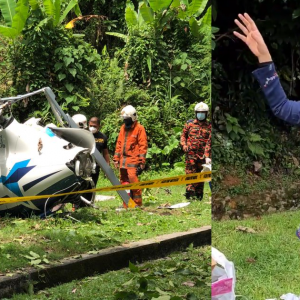 Bunyi Macam Bom, Sharifah Shahirah Imbas Detik Helikopter Jatuh Depan Rumah