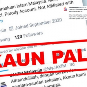 Akaun Parodi Jakim Kembali Mengganas, Netizen Jangan Percaya!