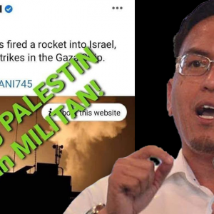 Gelar Pejuang Palestin Sebagai Militan, Astro Penyambung Lidah Israel?