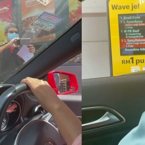 Jarang Tak Masuk Air, Zulin Aziz Buat Hal Di Pandu Lalu McD Pula