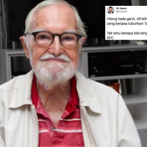 Allahyarham Profesor Diraja Ungku Aziz Disamakan Dengan KFC? Pelawak Buat Hal Lagi!