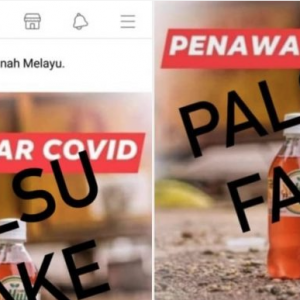 PALSU! Jangan Terpedaya Dengan Produk Minuman Kononnya Penawar COVID-19 - KKM