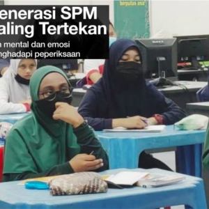 Pelajar SPM Stres Sampai Nak Bunuh Diri, KPM Buat Apa?