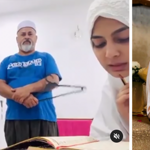 Bacaan Al-Quran Disemak Ibu, Bapa Reen Rahim Di Belakang Pegang 'Hanger'
